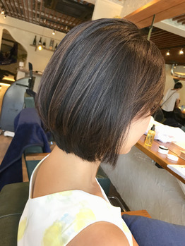 軽やかだけど、まとまるボブ_20180715_2