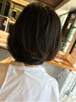 軽やかだけど、まとまるボブ_20180715_1