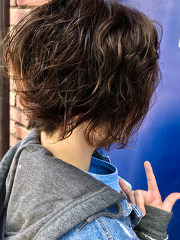 サイドパーマ ランダムウェーブ_20190309_1