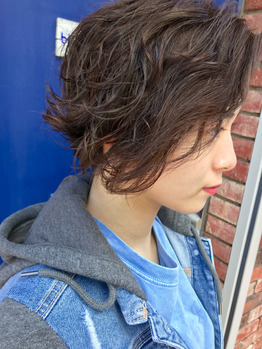 サイドパーマ ランダムウェーブ_20190309_2