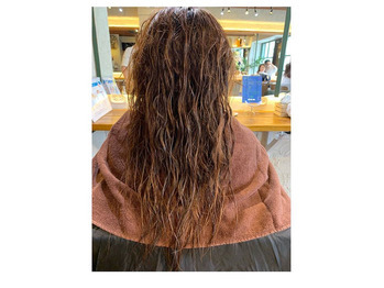 昨日のココナッツ縮毛矯正_20190422_1